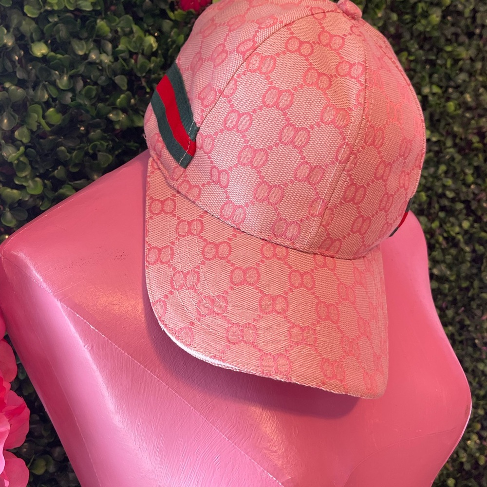 Pink Logo Baseball Cap